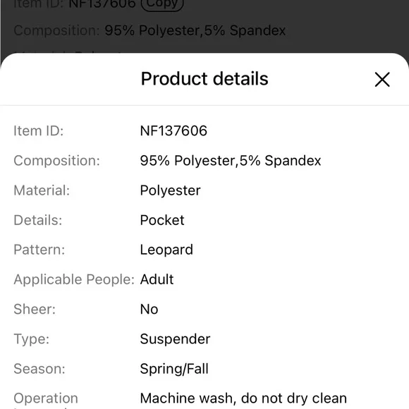 Leopard Print Jumpsuit - Picture 3 of 3